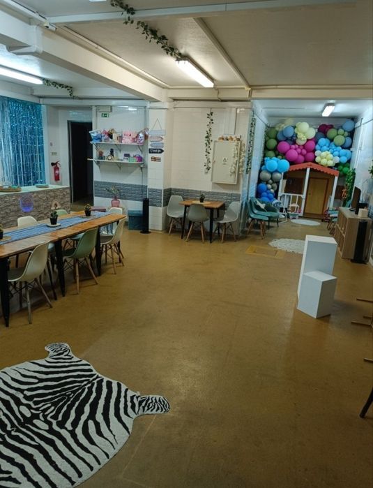 Espaço para festas/decoração