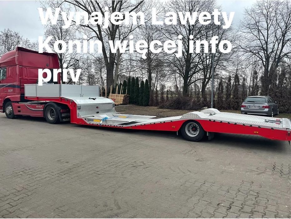 Naczepa niskopodwozie   Wynajem  TIR Laweta-Wynajem-TRANSPORT