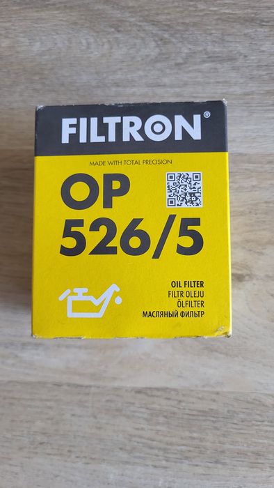 FILTR Oleju Filtron OP 526/5