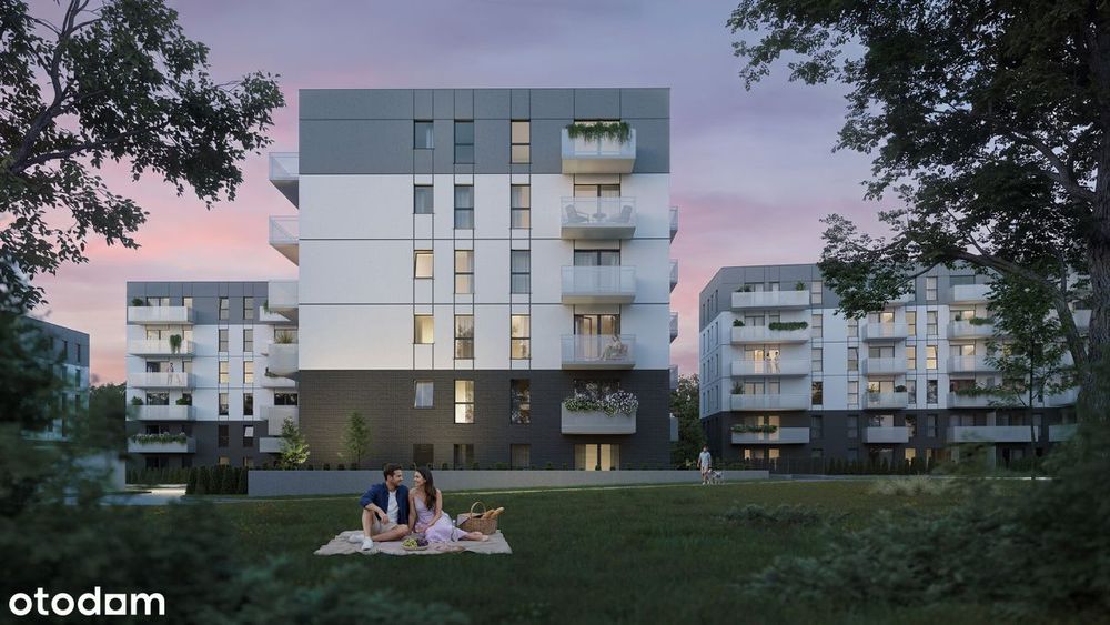2-pokojowe mieszkanie 41m2 + balkon Bez Prowizji