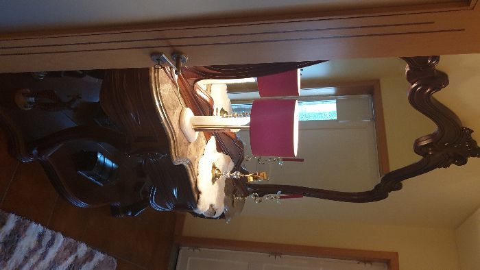 Movel Hall de entrada, credencia, aparador com espelho