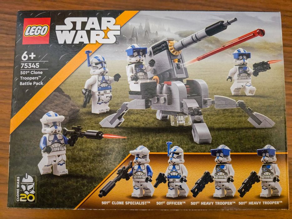 Pack LEGO Star Wars Clones 75345 e 75359