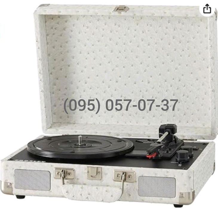 Акція! Програвач вінілу із США Crosley Cruiser Deluxe Black
Crosley