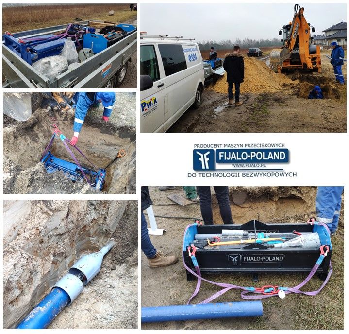 Kret przeciskowy, hydrauliczna maszyna przeciskowa, przecisk