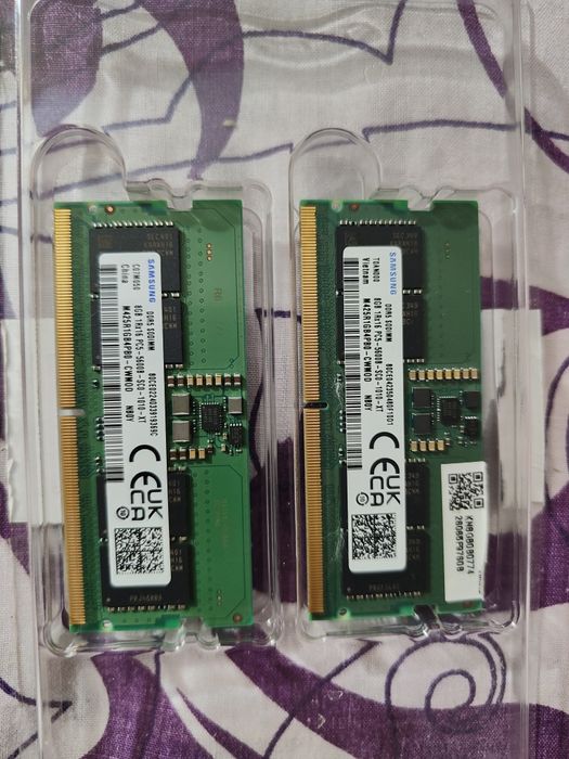 Продам Samsung SODIMM DDR5 5600 16Gb (2 x 8Gb M425R1GB4PB0-CWM0D)