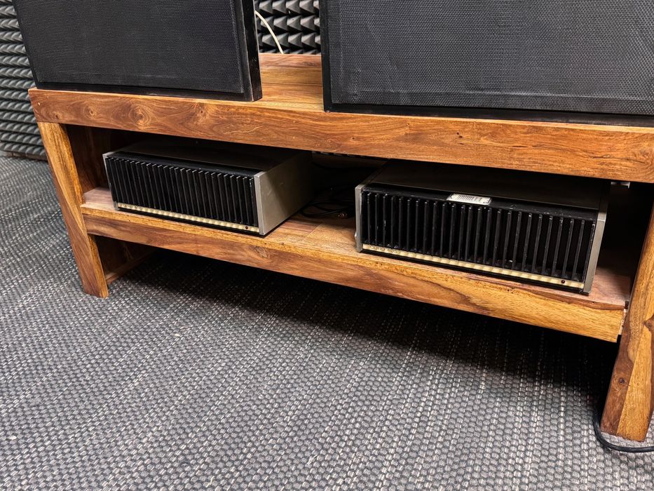 Kolumny Monitory BBC Rogers LS 5/8 + końcówki Quad 405