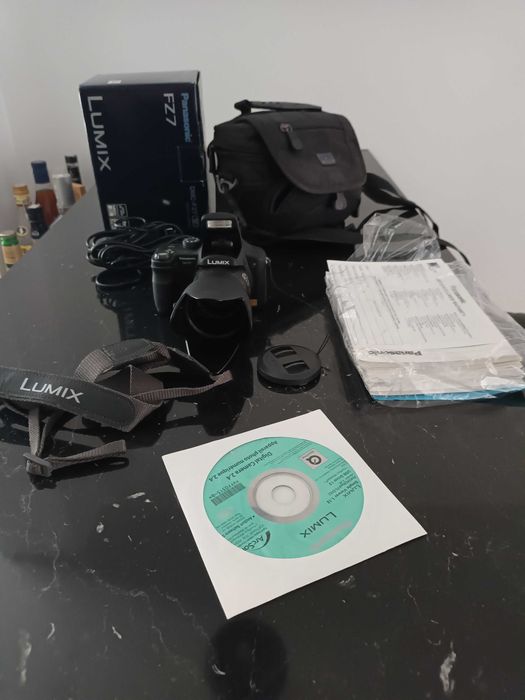 Aparat lumix panasonic zestaw