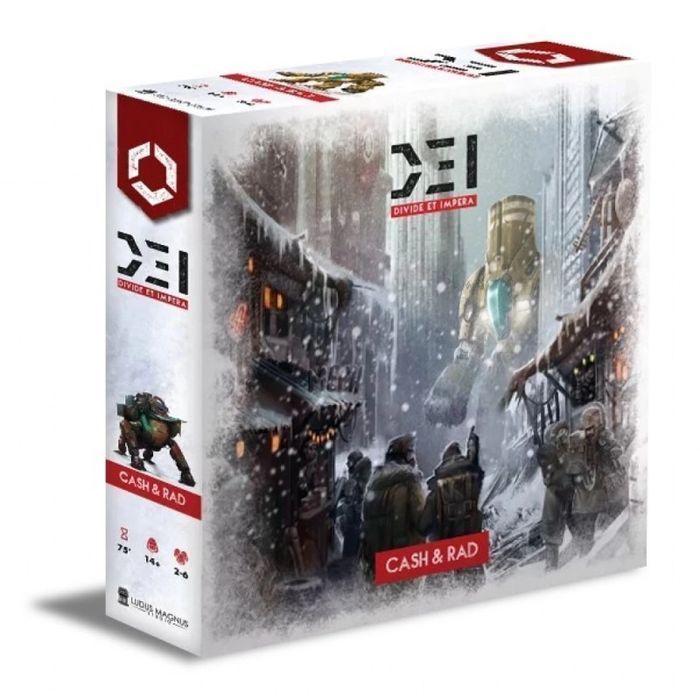 Gra planszowa DIVIDE ET IMPERA: Cash And Rad dodatek - DEI-EXP2