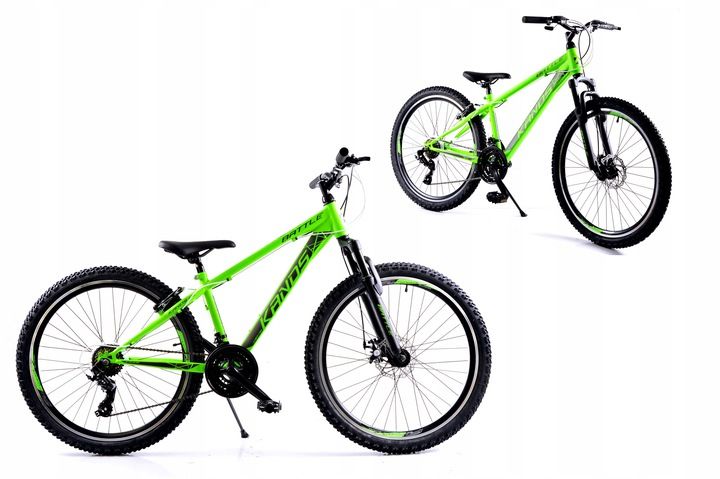NOWY Solidny Rower 26 KANDS BATTLE 1 X Tarcza SHIMANO MTB brat Energy
