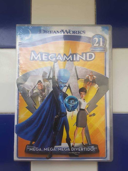 DVD Infantil "Megamind" (NOVO, selado!)