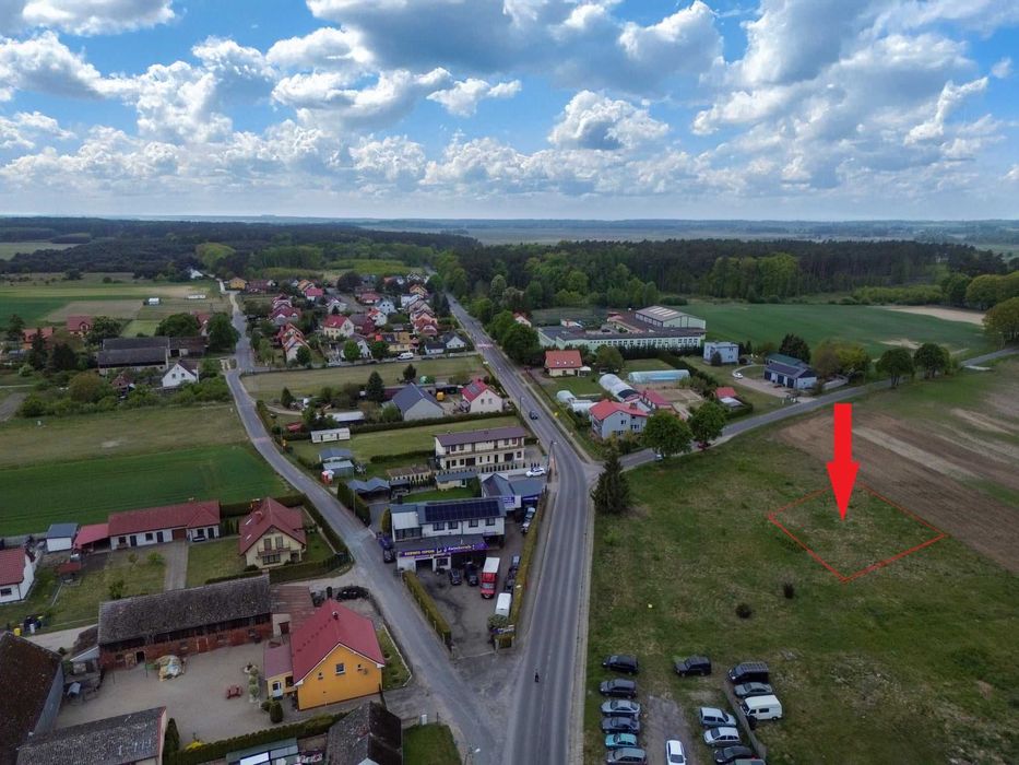 Działka 1138m2 budowlana 7km do morza z WZ Karnice