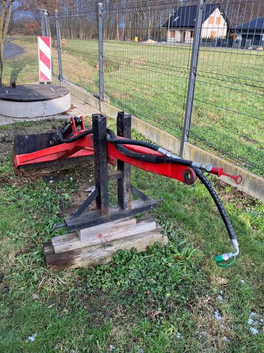 ładowacz na tył ciągnika TUZ, łyżka otwierana hydraulicznie