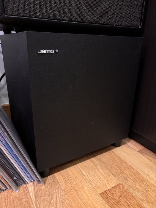 Colunas HIFI Klipsch R-51PM e subwoofer Jamo 210