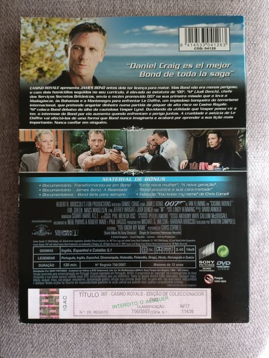 Casino Royale Digipak 2 discos