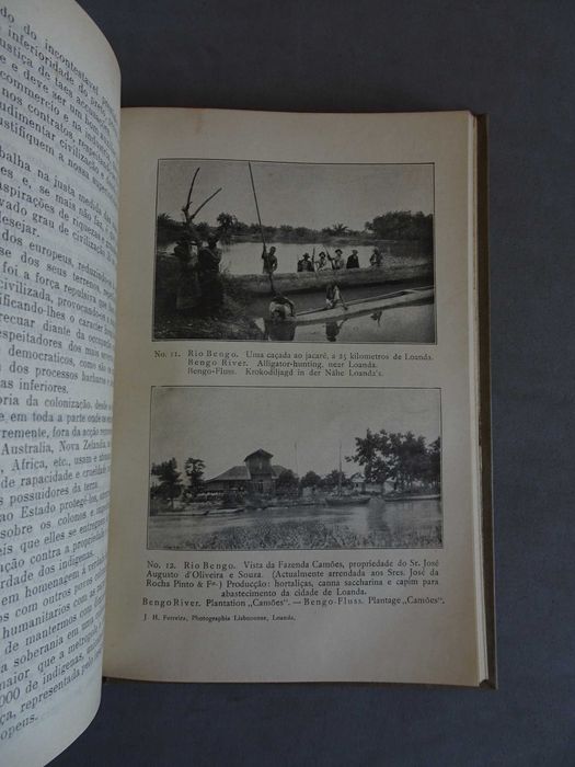 Livro A Colonização de Angola - J. Pereira Nascimento A. Mattos 1912