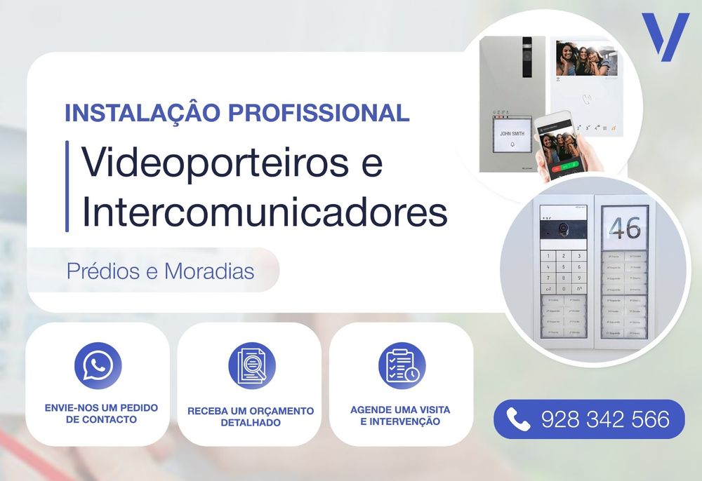 Instaladores de videoporteiros e intercomunicadores