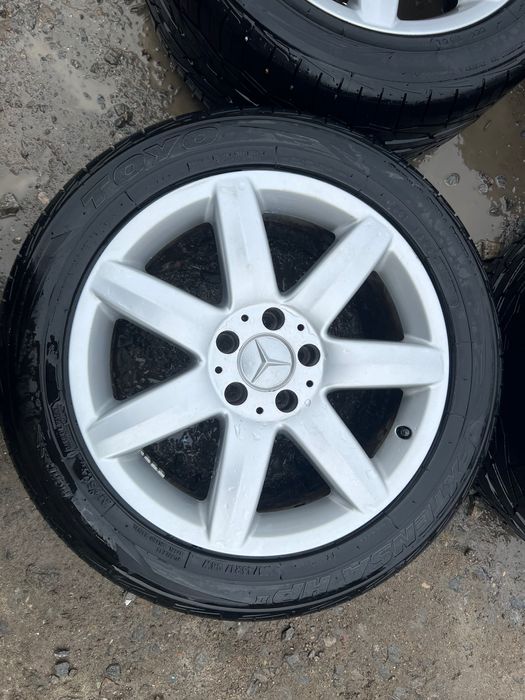 Komplet kół 17 calowych MERCEDES opony TOYO