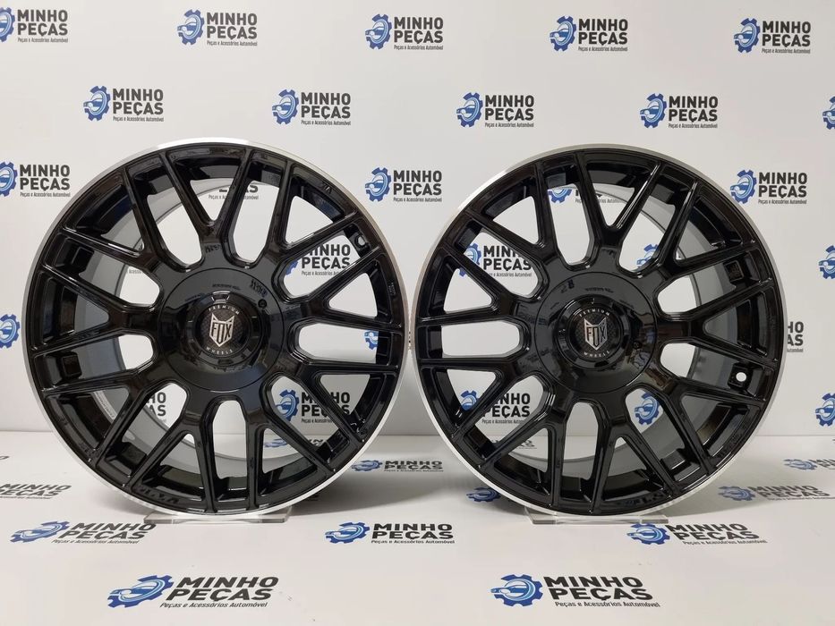 Jantes FOX VR3 em 17 Black Polish (5x100 | 5x112)