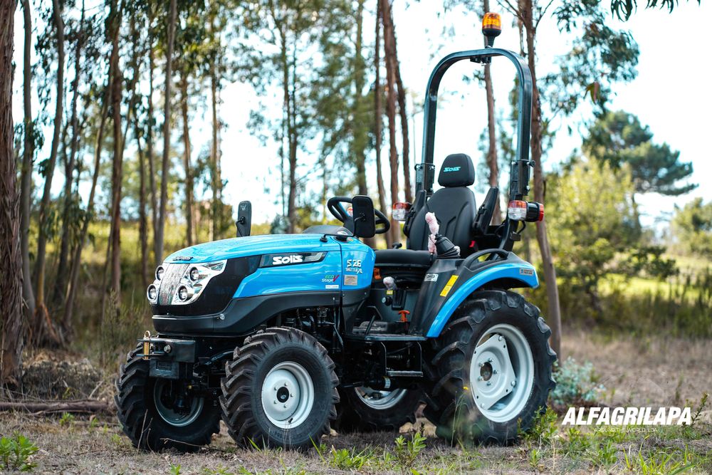 Trator Solis 26XL(Novo) 6+1 Alfaias Incluídas*CAMPANHA CHRISTMAS 2025*