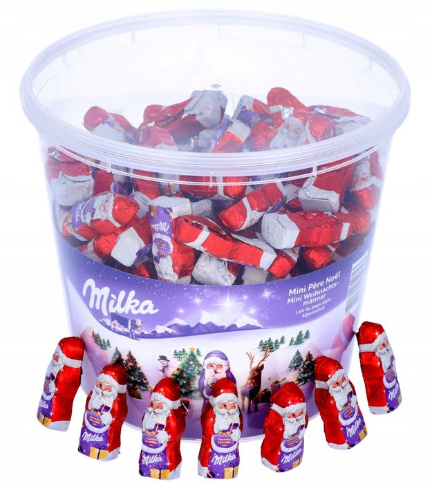 Milka 1540 g (175szt) Mikołaj DE