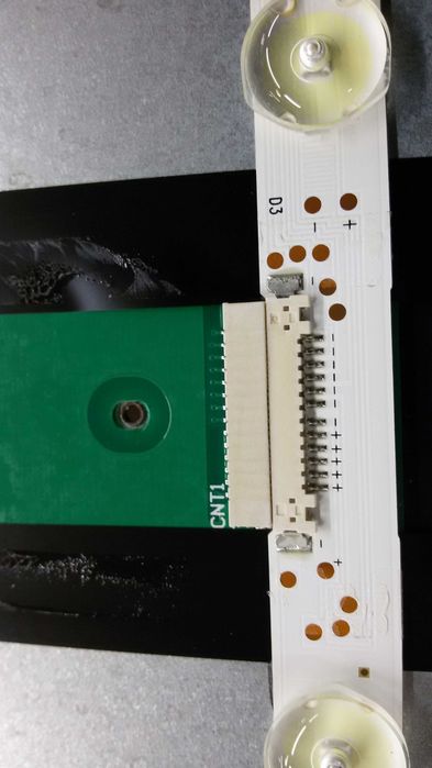 kit completo de ledes multicanal tv led hisense 65u7qf