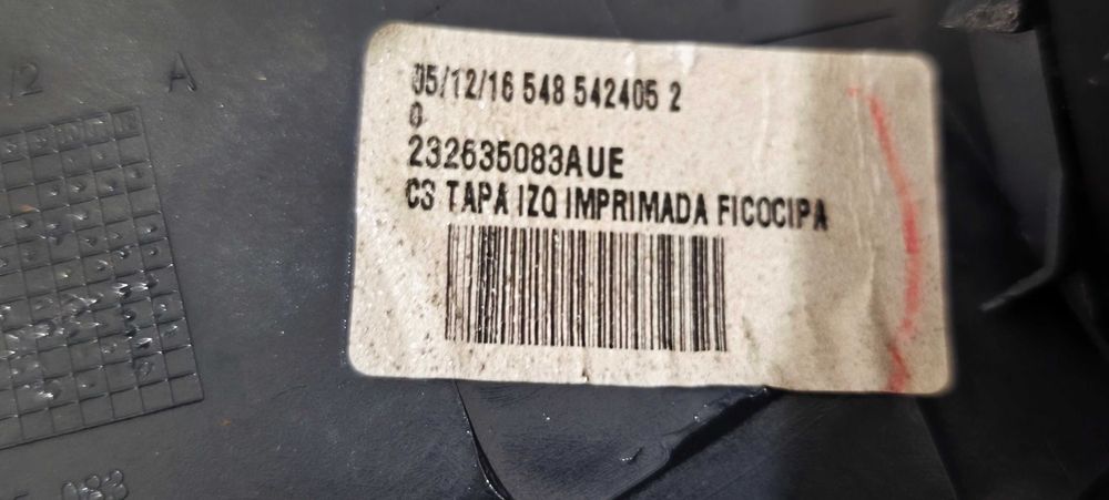 Conjunto capas de espelho Citroen DS3