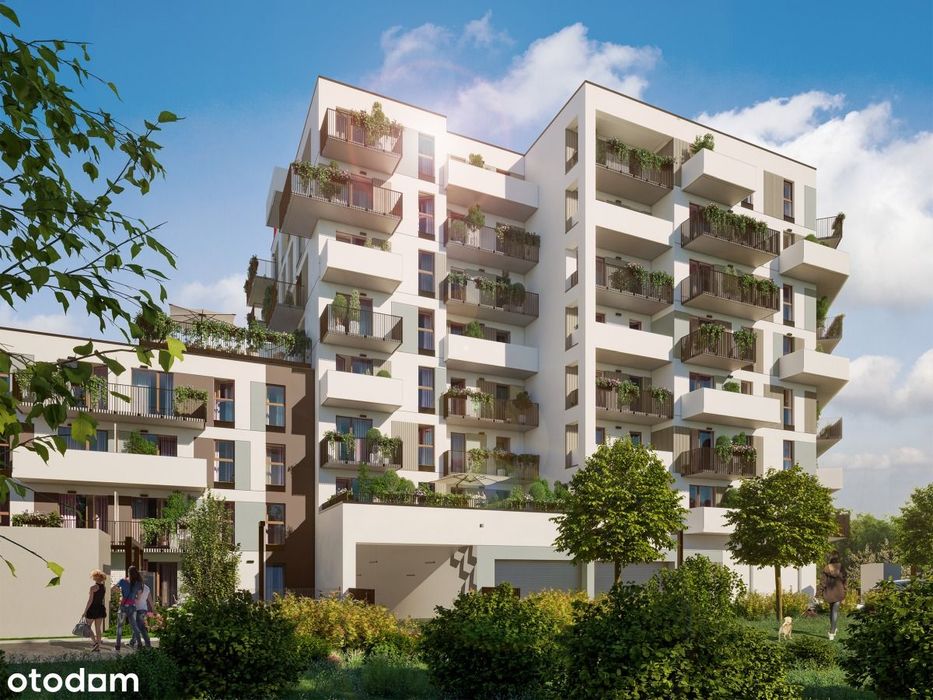 2-pokojowe mieszkanie 39m2 + balkon Bezpośrednio