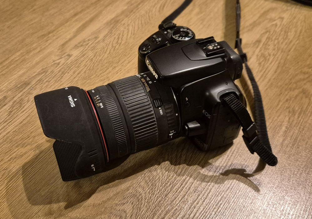 Canon 400d + Sigma 18-200 + Battery Grip BG-E3