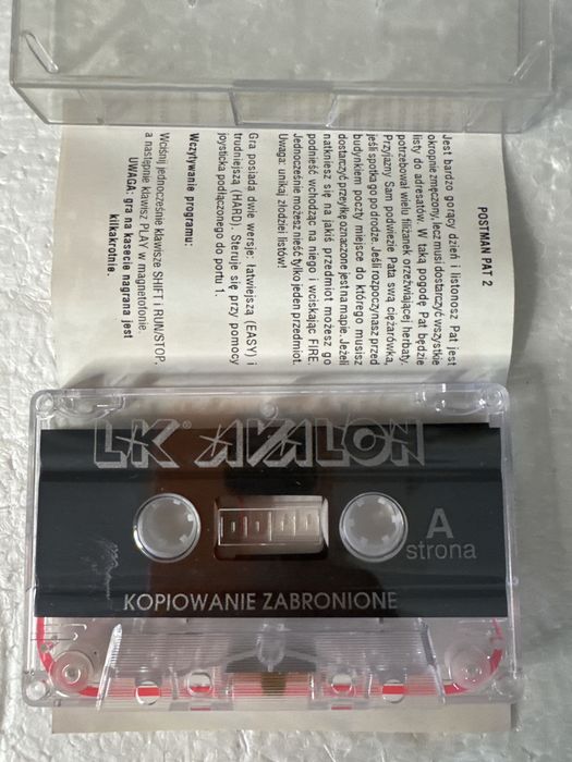 Postman Pat 2 - gra na Commodore 64 C64 od Alternative Software wydanie polskie LK Avalon
