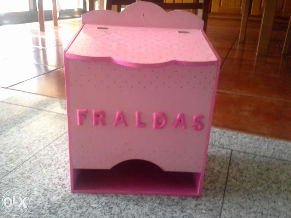 caixa para fraldas
