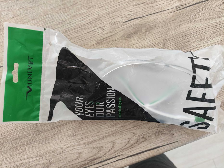 Okulary Ochronne Univet 506U Przezroczyste Anty-scratch Anty-fog NOWE