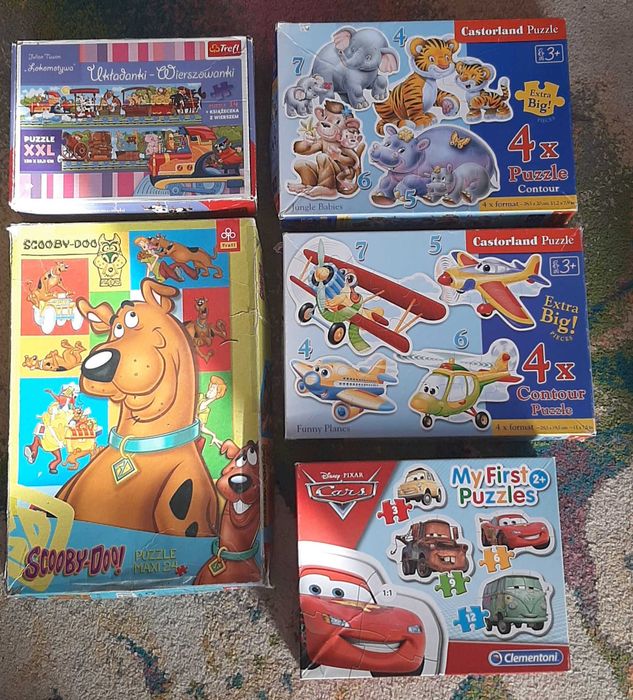 Puzzle Trefl 4w1 Bob Budowniczy