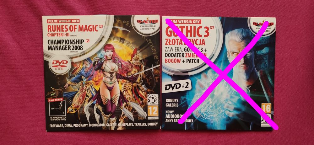 CD Action płyty z grami na sztuki