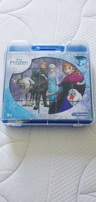 Klocki drewniane puzzle