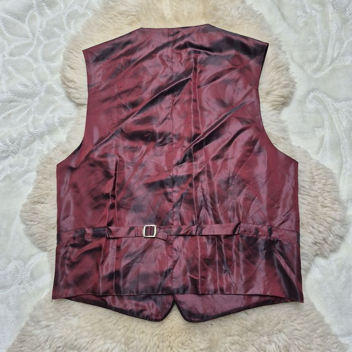 Kamizelka garniturowa M Czarna 100 % Welna