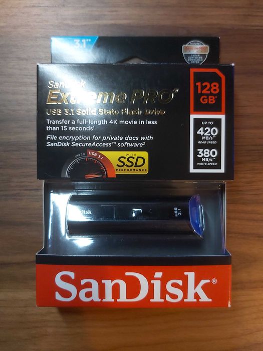 PEN Sandisk Extreme Pro 128 GB