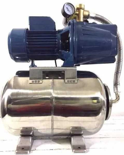 Насосна Станція 1,1 KW БАК Нержавійка Гидрофор Польський