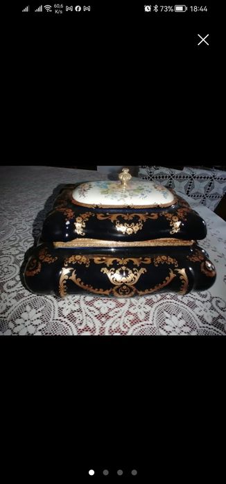 Guarda jóias em porcelana