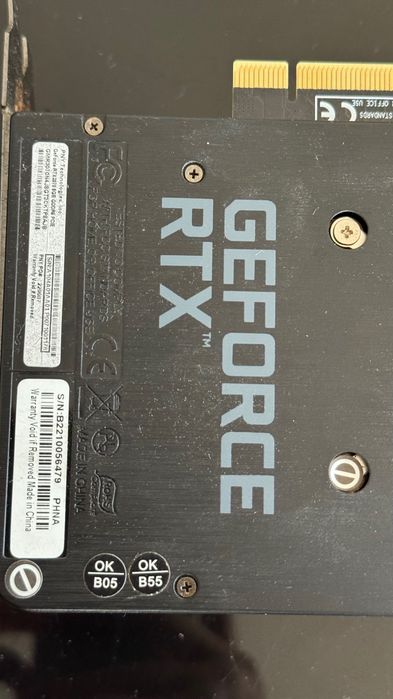 Placa Gráfica PNY GeForce RTX 3070 Ti 8GB XLR8 Gaming