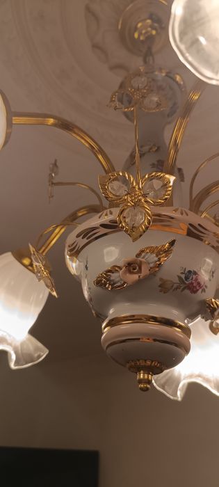 3 Candeeiros de teto quarto 5 lâmpadas