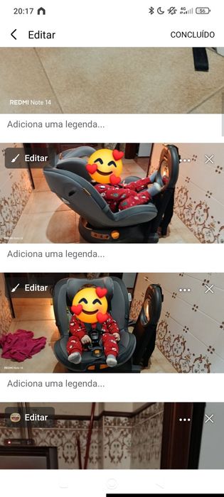Cadeira auto Chicco COM ISOFIX