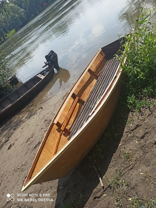 Лодка из фанеры и стекло ткань+ смола