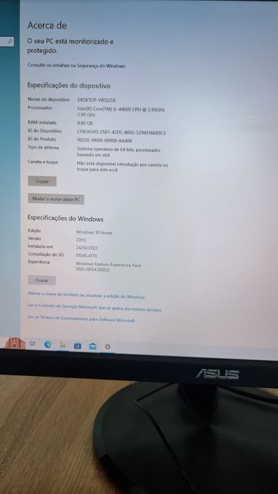 Computador Pc Desktop Hp Pavilion 500 + Monitor