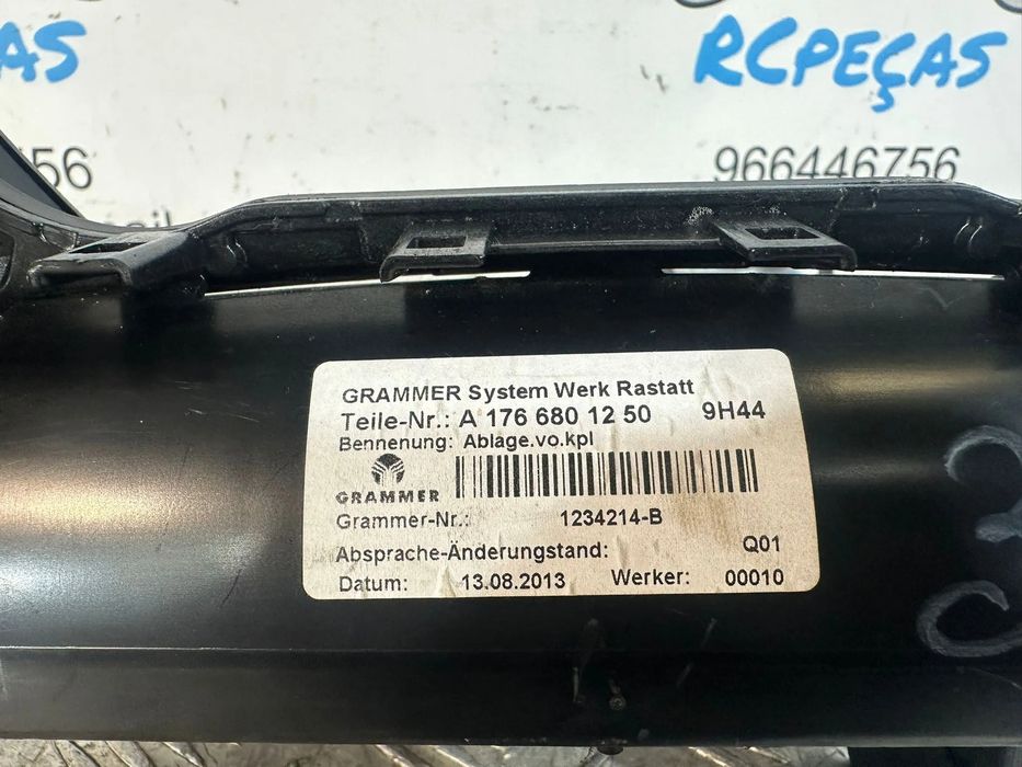 Consola Central Apoio de Braço Original Mercedes Benz A1766801250
