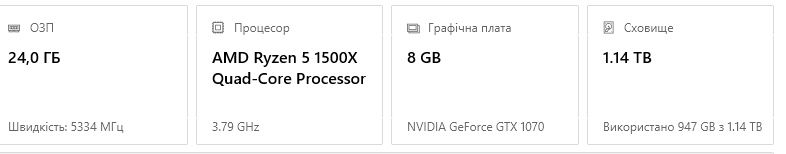 Komputer gtx 1070, ryzen 5 + MONITOR dell