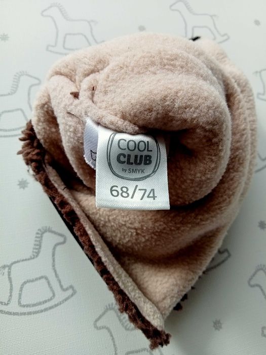 Buciki niechodki niemowlęce kapcie 68/74 Cool club piesek