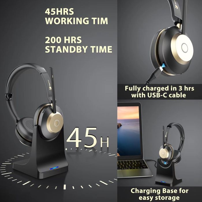 Бездротова гарнітура Earbay Bluetooth з мікрофоном,
