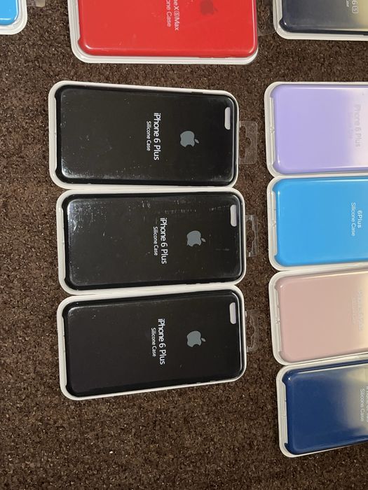Capas Capa Apple Silicone iPhone X XS Plus 6 6S Plus