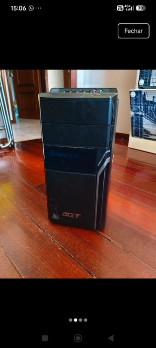 PC DESKTOP Acer Aspire M3641 para peças 

2 Gb de RAM, DDR 3, vendo sem HDD