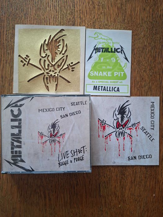 Metallica - Live Shit Binge&Purge Boxset 3CD/2DVD 2003 Universal
